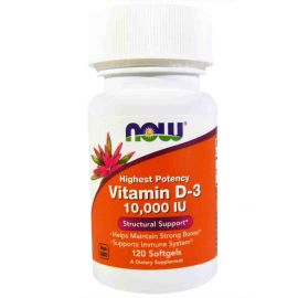 NOW Vitamin D-3 10 000 IU